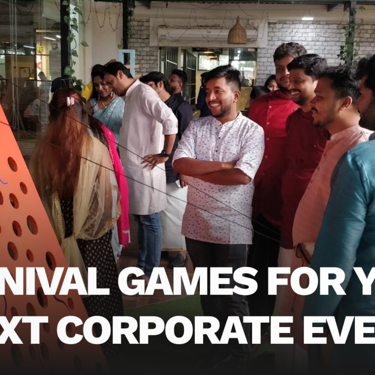 Carnival games for corporate event