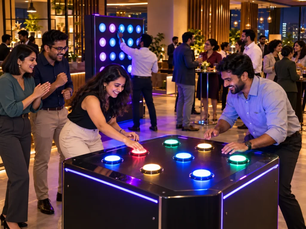 Arcade games for a corporate mixer in Indiranagar
