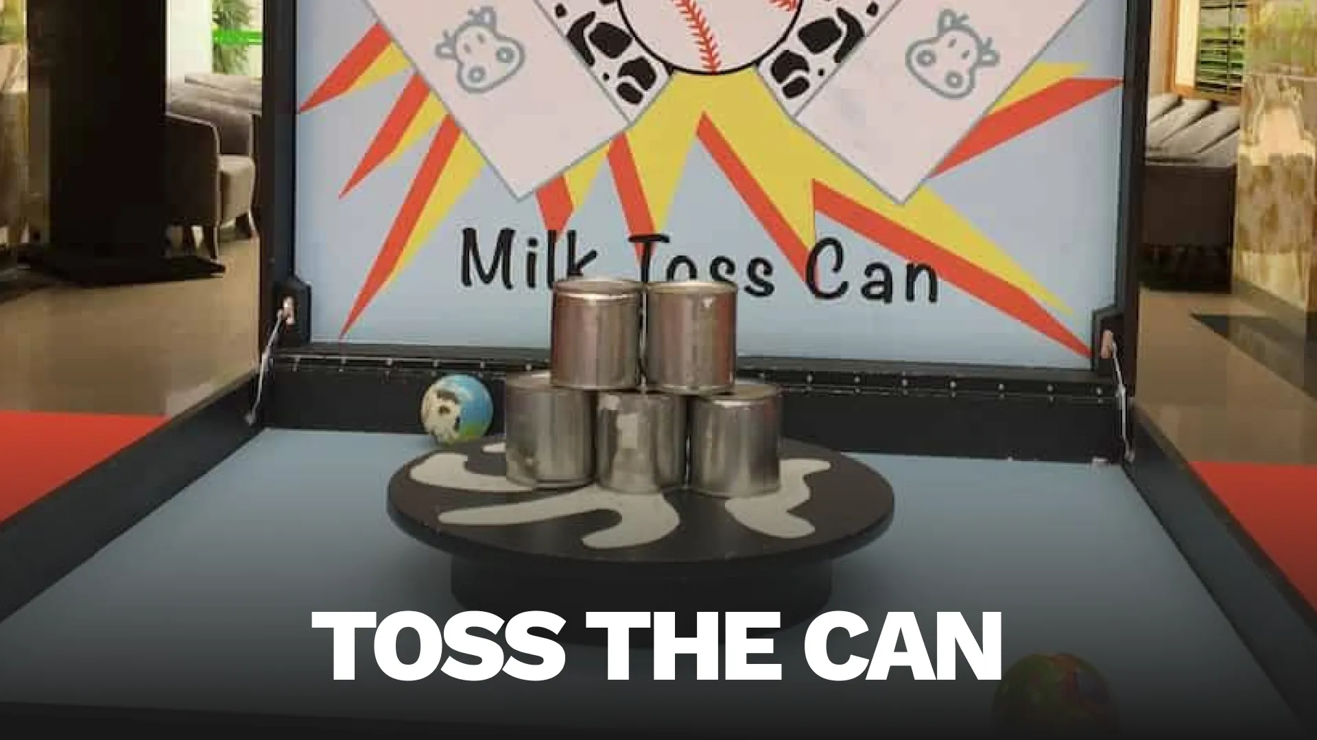 Toss the can