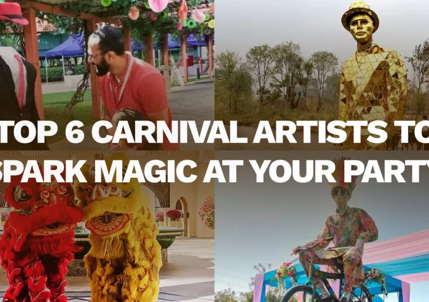 Top 6 carnival Artists to Spark Magic at Your party